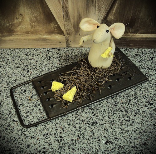 Primitive farmhouse folk art - farmhouse,