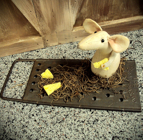 Primitive farmhouse folk art - primitive,